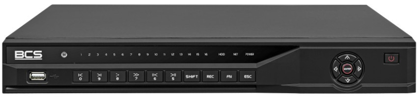 Цифровой NVR видеорегистратор BCS BCS-NVR3204-4K-P-AI