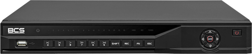 Цифровой NVR видеорегистратор BCS BCS-L-NVR1602-A-4KE-16P