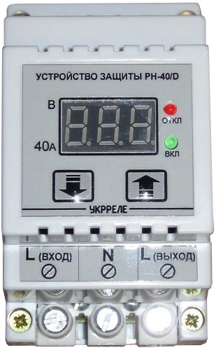 Реле напряжения Ukrrele RN-40/D