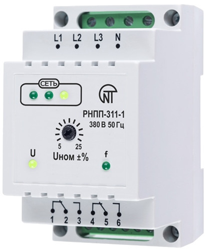 Реле напряжения Novatek-Electro RNPP-311-1