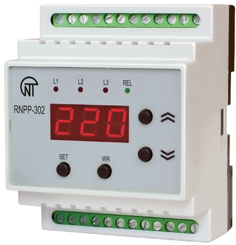 Реле напряжения Novatek-Electro RNPP-302