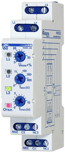 Реле напряжения Novatek-Electro RNPP-312
