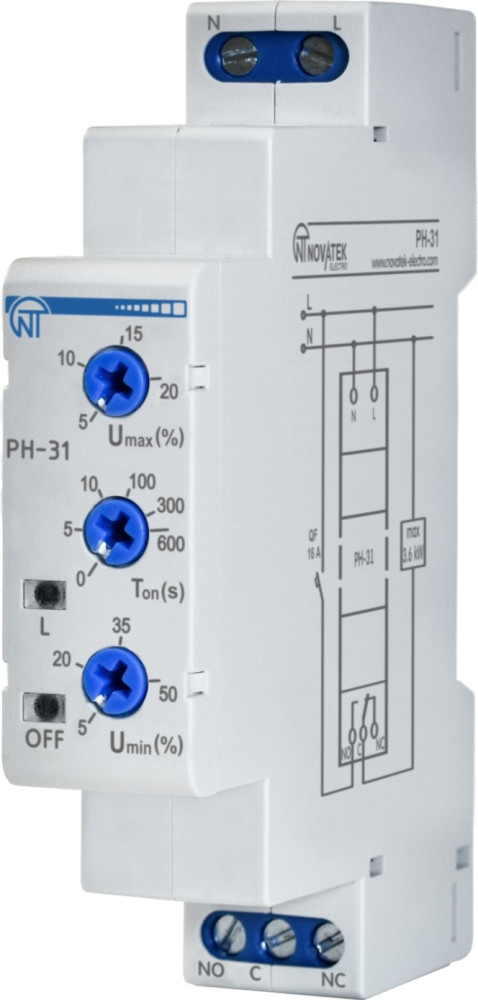 Реле напряжения Novatek-Electro RN-31
