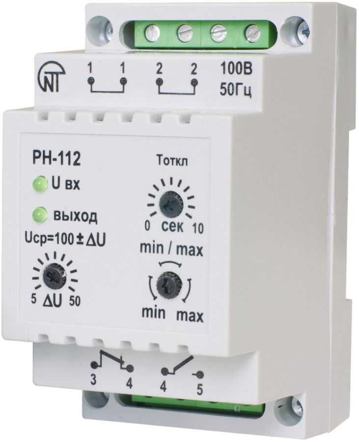 Реле напряжения Novatek-Electro RN-112