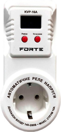 Реле напряжения Forte KVP-16A