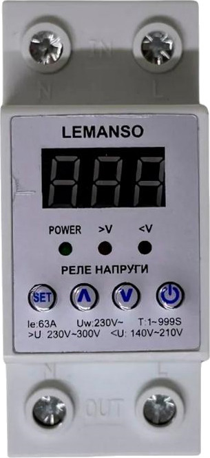 Реле напряжения Lemanso LM31515-40A