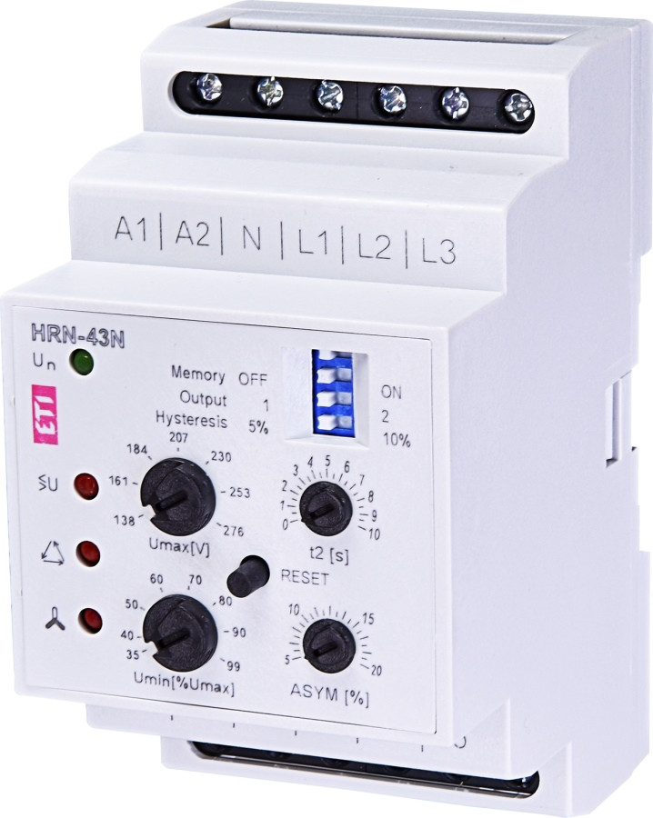 Реле напряжения ETI HRN-43N 230V AC