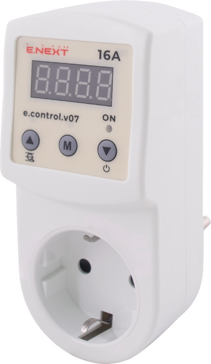 Реле напряжения E.NEXT e.control.v07