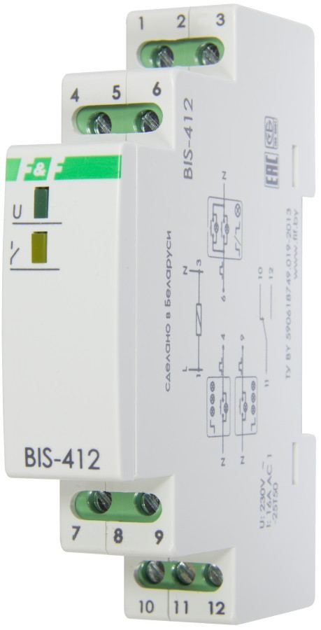 Импульсное реле F&F BIS-412