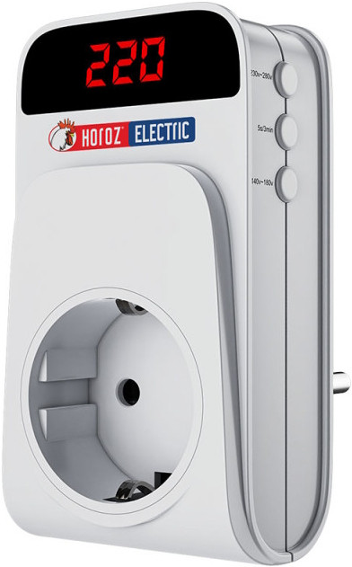 Реле напряжения Horoz Electric Protex-R 16A