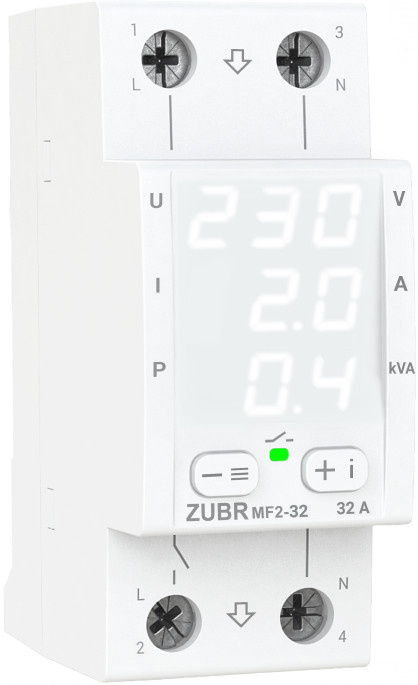 Реле напряжения Zubr MF2-32