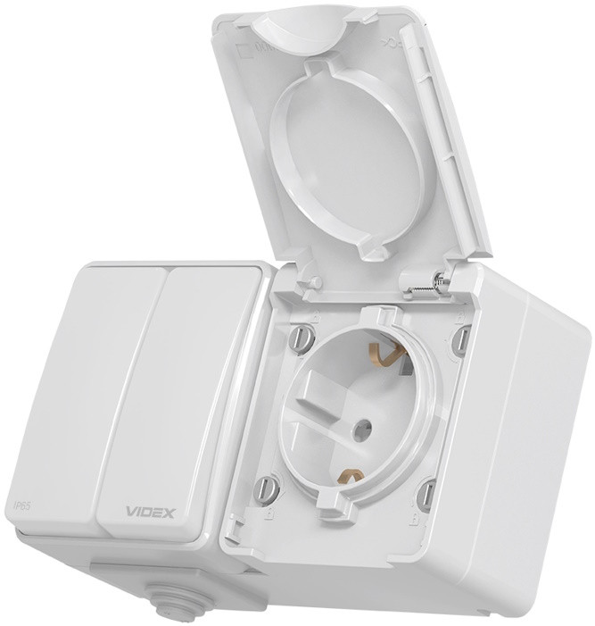 Розетка Videx VF-BNW32-G