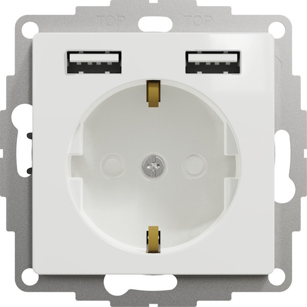 Розетка Schneider Sedna SDD111052