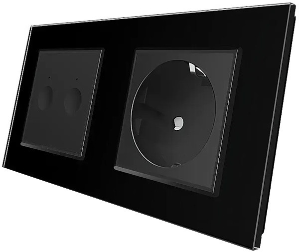 Розетка Livolo VL-C7FC2/FCTC16A-4BP