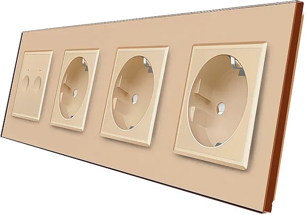 Розетка Livolo VL-C7FC2/FCTC16A/FCTC16A/FCTC16A-8AP