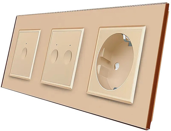 Розетка Livolo VL-C7FC1/FC2/FCTC16A-6AP