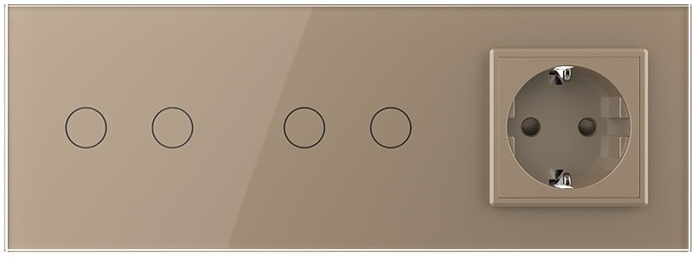 Розетка Livolo VL-C702/C702/C7C1EU-13