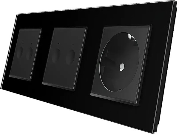 Розетка Livolo VL-C7FC2S/FC2S/FCTC16A-6BP