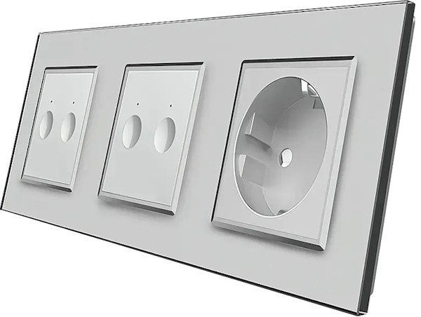 Розетка Livolo VL-C7FC2S/FC2S/FCTC16A-6IP