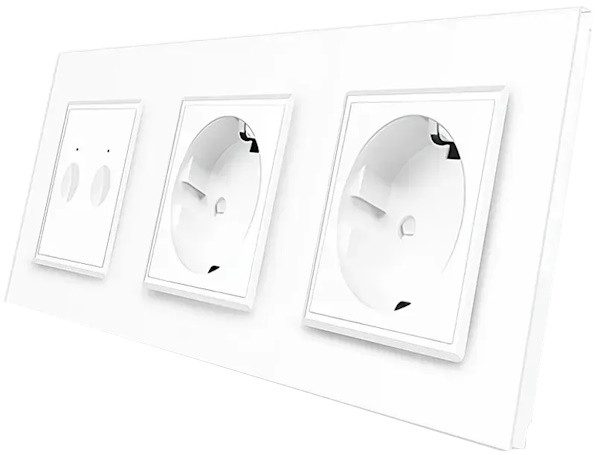 Розетка Livolo VL-C7FC2/FCTC16A/FCTC16A-6WP