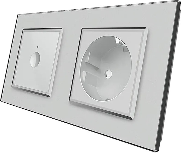 Розетка Livolo VL-C7FC2/FCTC16A-4IP