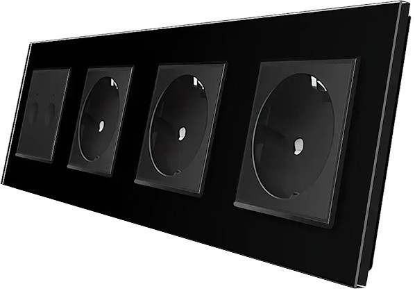 Розетка Livolo VL-C7FC2/FCTC16A/FCTC16A/FCTC16A-8BP