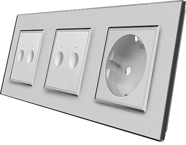 Розетка Livolo VL-C7FC2/FC2/FCTC16A-6IP