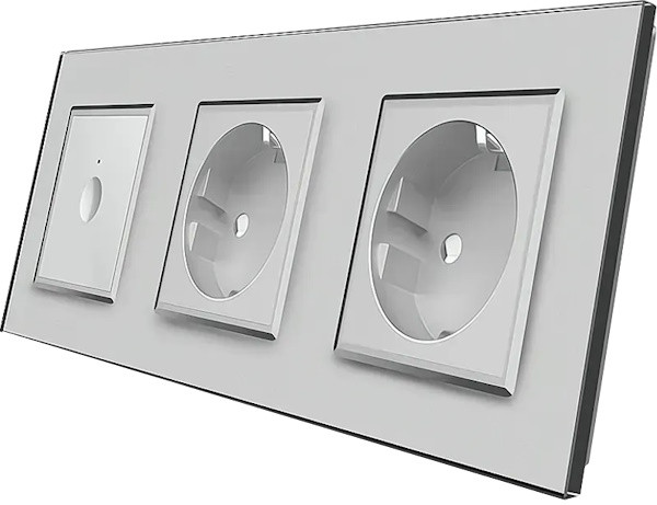 Розетка Livolo VL-C7FC1S/FCTC16A/FCTC16A-6IP