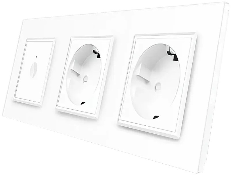 Розетка Livolo VL-C7FC1/FCTC16A/FCTC16A-6WP