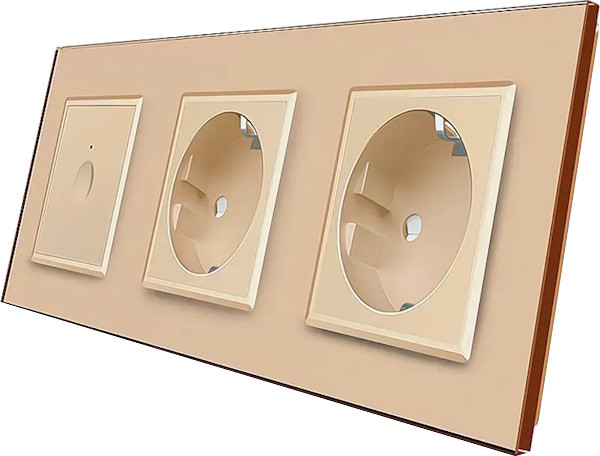 Розетка Livolo VL-C7FC1/FCTC16A/FCTC16A-6AP