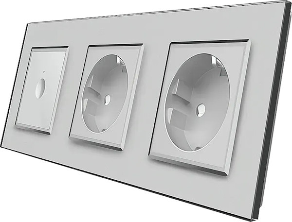 Розетка Livolo VL-C7FC1/FCTC16A/FCTC16A-6IP