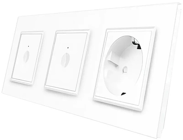 Розетка Livolo VL-C7FC1/FC1/FCTC16A-6WP