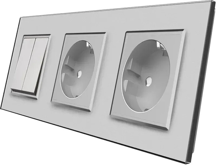 Розетка Livolo VL-C7C2EUK2-15