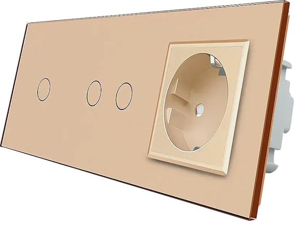 Розетка Livolo VL-C701Z/C702Z/C7C1EU-13