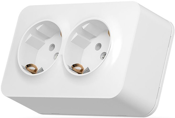 Розетка Videx VF-BNS22G-W