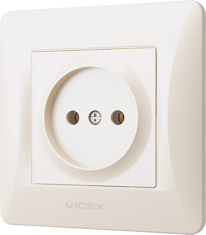 Розетка Videx VF-BNSK1-CR