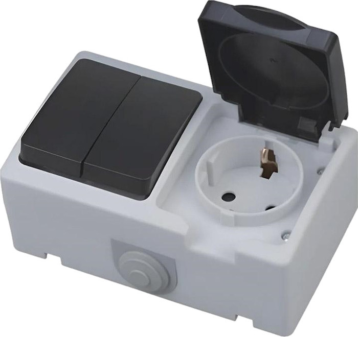 Розетка Horoz Electric Atom 112-100-0005-010