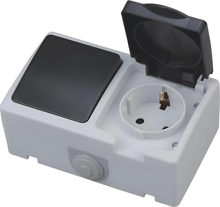 Розетка Horoz Electric Atom 112-100-0003-010