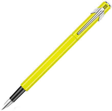 Ручка Caran dAche 849 Metal Yellow Fluo