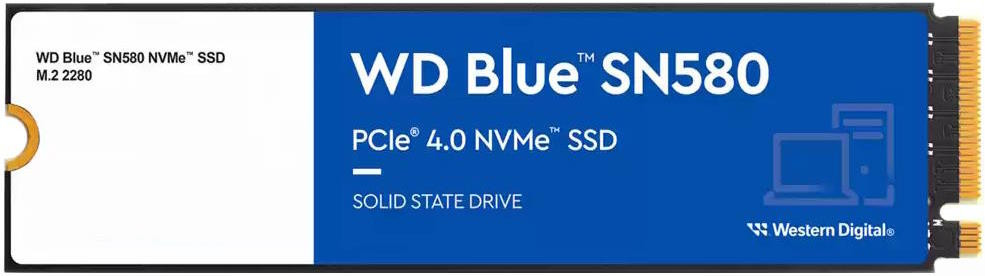 SSD WD Blue SN580 WDS100T3B0E 1 ТБ