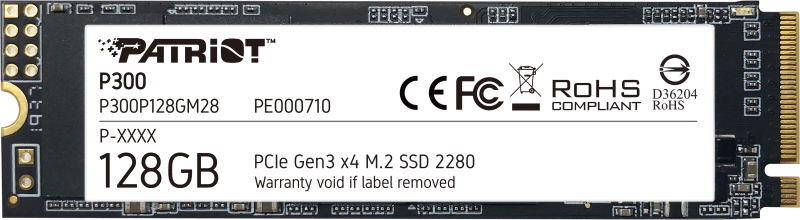 SSD Patriot Memory P300 M.2 P300P128GM28 128 ГБ