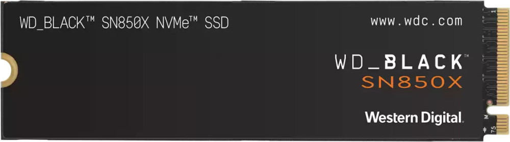 SSD WD Black SN850X WDS200T2X0E 2 ТБ без радиатора