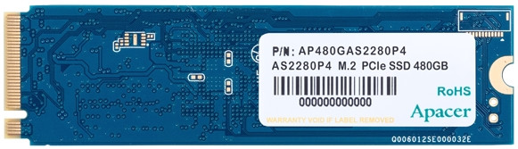 SSD Apacer AS2280P4 AP480GAS2280P4-1 480 ГБ