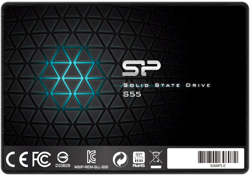 SSD Silicon Power Slim S55 SP480GBSS3S55S25 480 ГБ