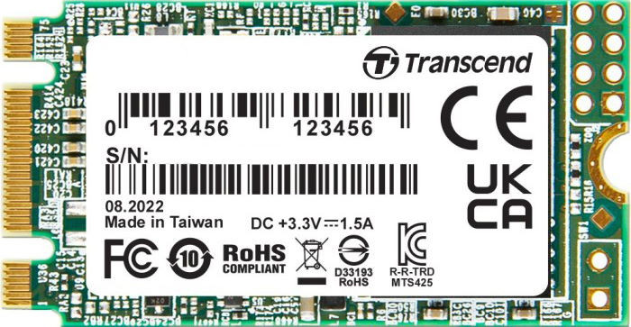 SSD Transcend 425S TS250GMTS425S 250 ГБ