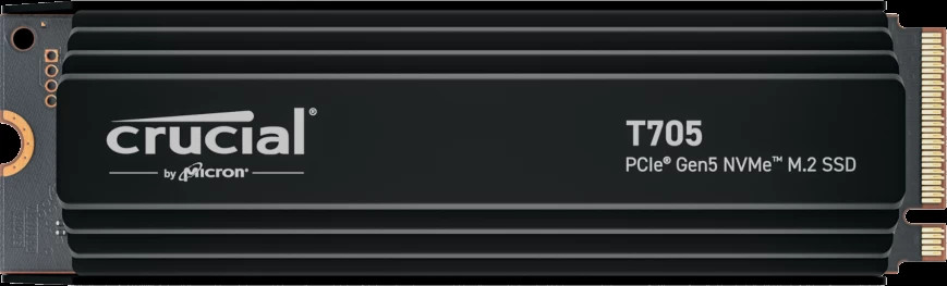SSD Crucial T705 CT4000T705SSD5 4 ТБ з радіатором (0649528940346)