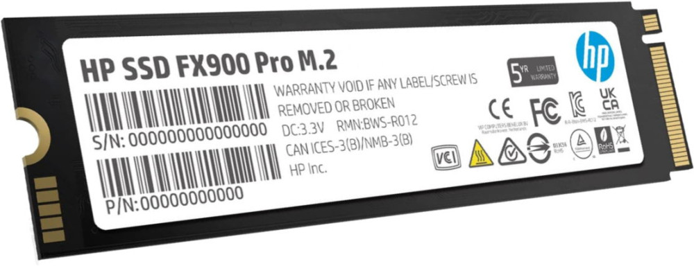 SSD HP FX900 Pro M.2 4A3U1AA 2 ТБ
