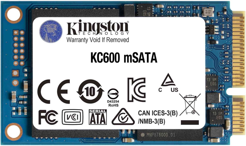 SSD Kingston KC600 mSATA SKC600MS/512G 512 ГБ SKC600MS