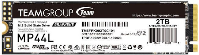 SSD Team Group MP44L TM8FPK002T0C101 2 ТБ