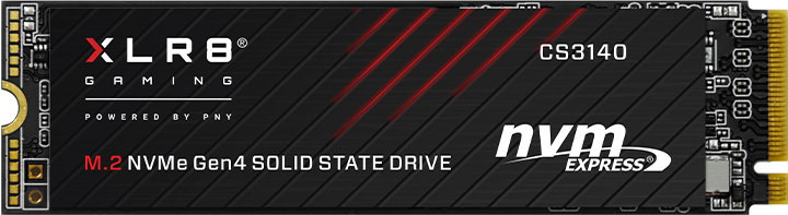 SSD PNY XLR8 CS3140 M.2 NVMe Gen4 M280CS3140-1TB-RB 1 ТБ без радіатора